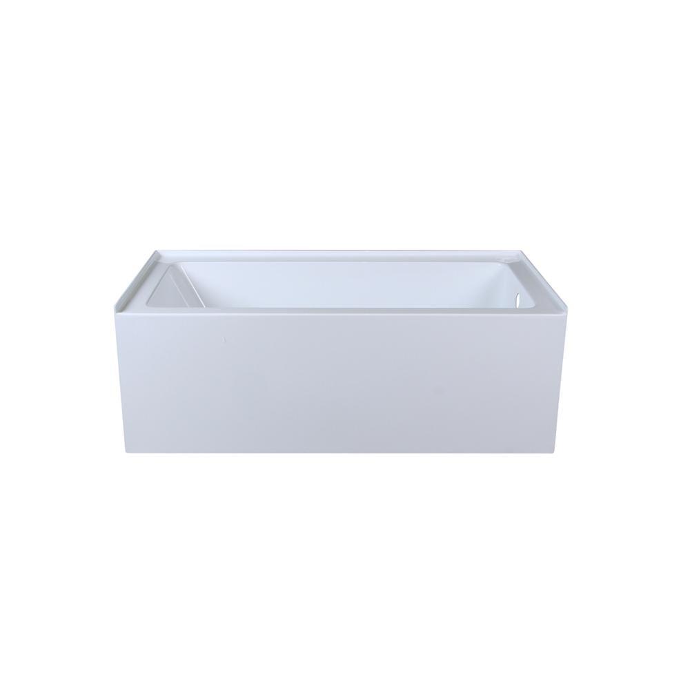 Niklaus 60'' x 30'' Alcove / Tile In Soaking Bathtub