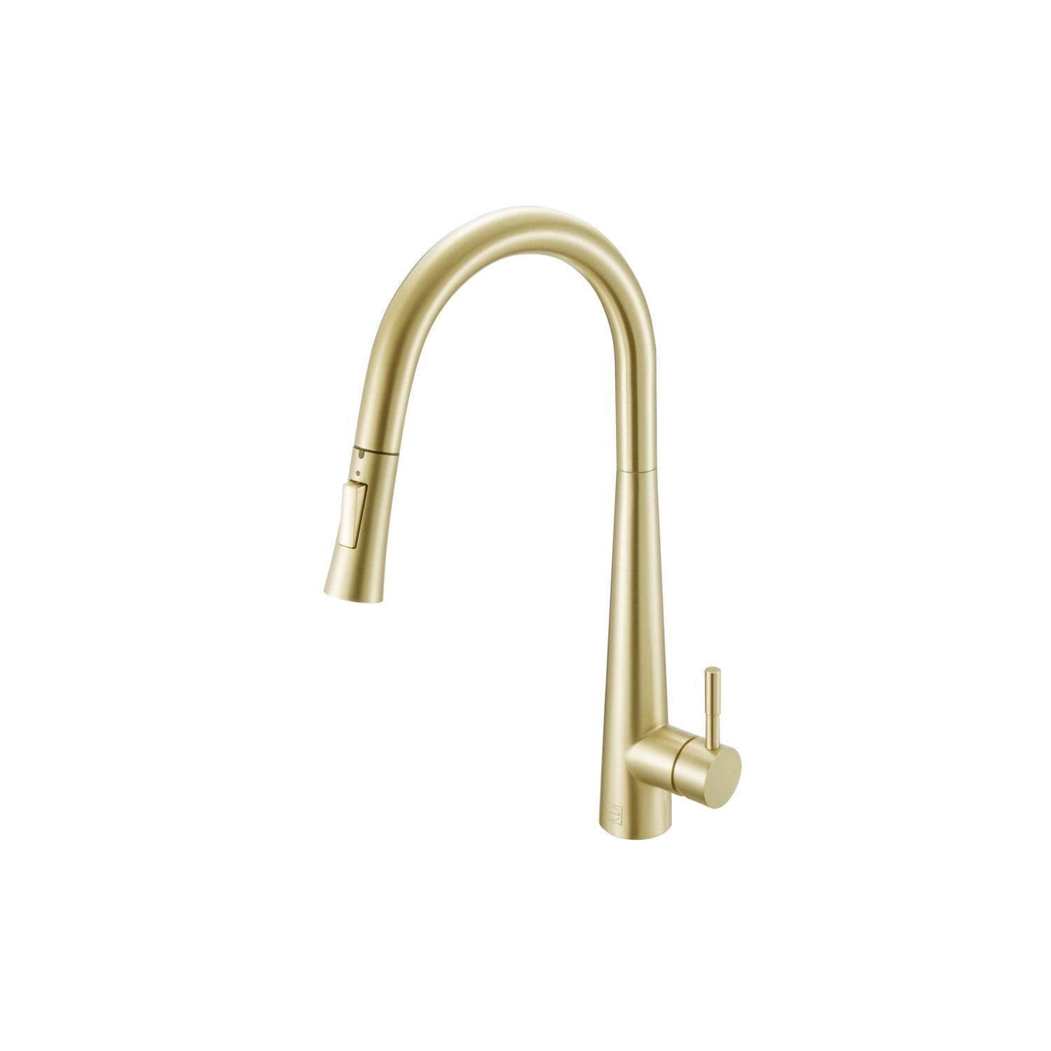 Elegant Lighting Lucas Pull Down Spray Kitchen Faucet