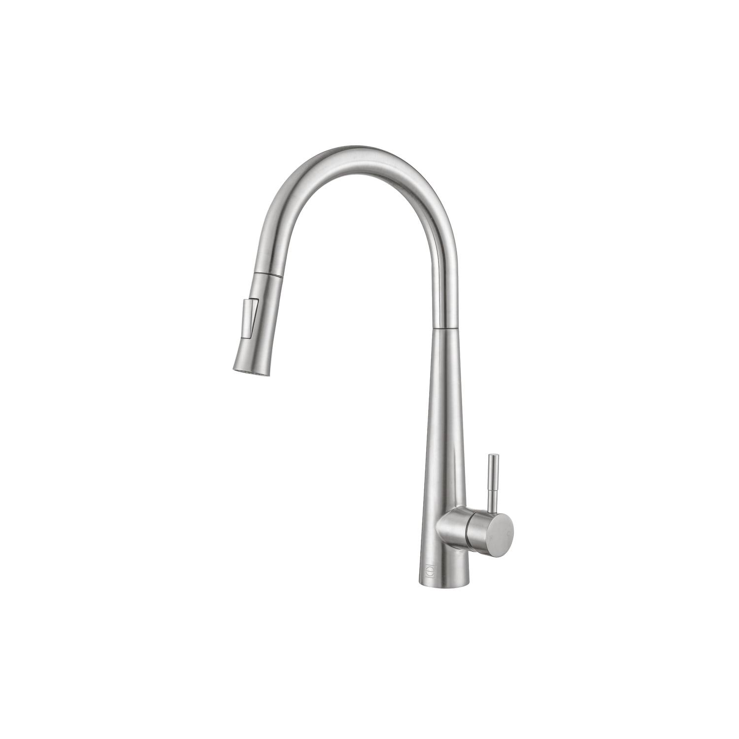 Elegant Lighting Lucas Pull Down Spray Kitchen Faucet