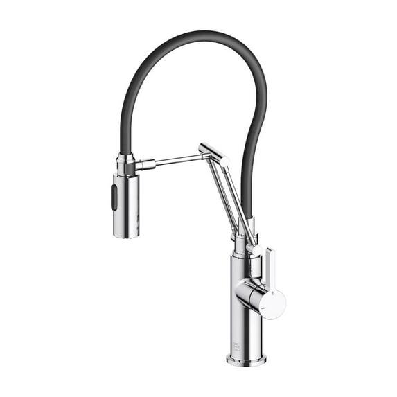 Elegant Lighting Leonardo Pull Down Spray Kitchen Faucet