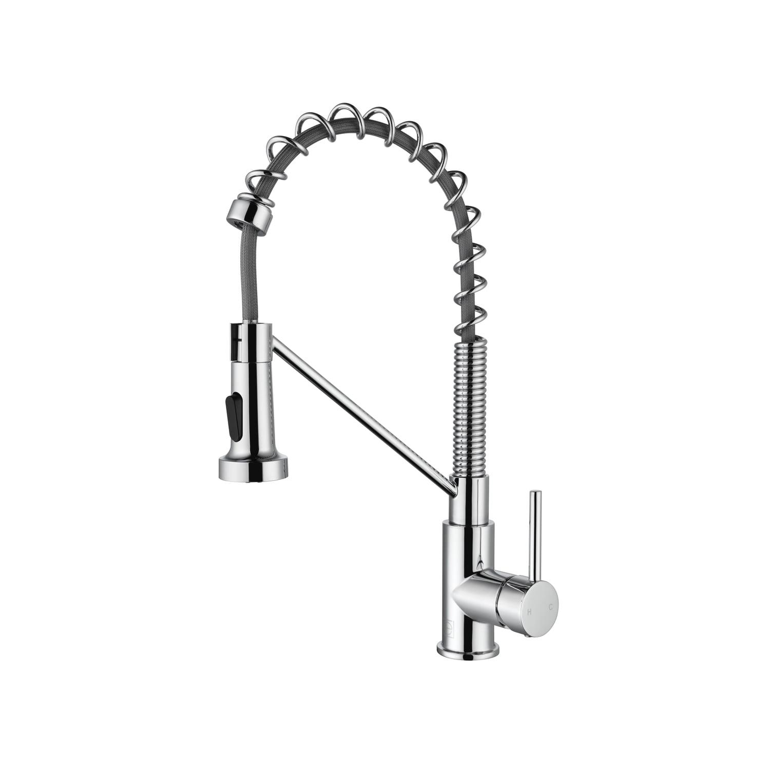 Elegant Lighting Yara Pull Down Spray Kitchen Faucet