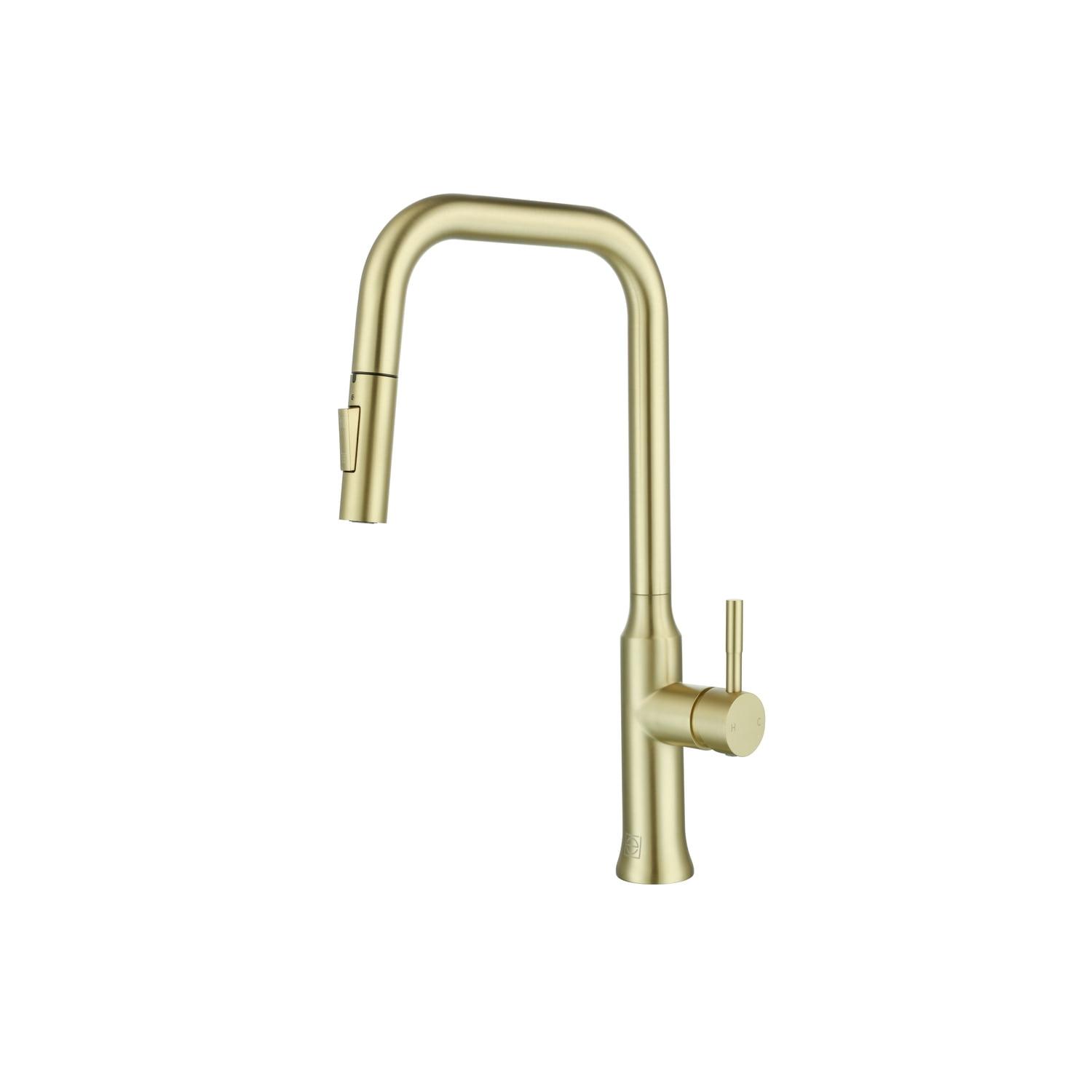 Elegant Lighting Noor Pull Down Kitchen Faucet