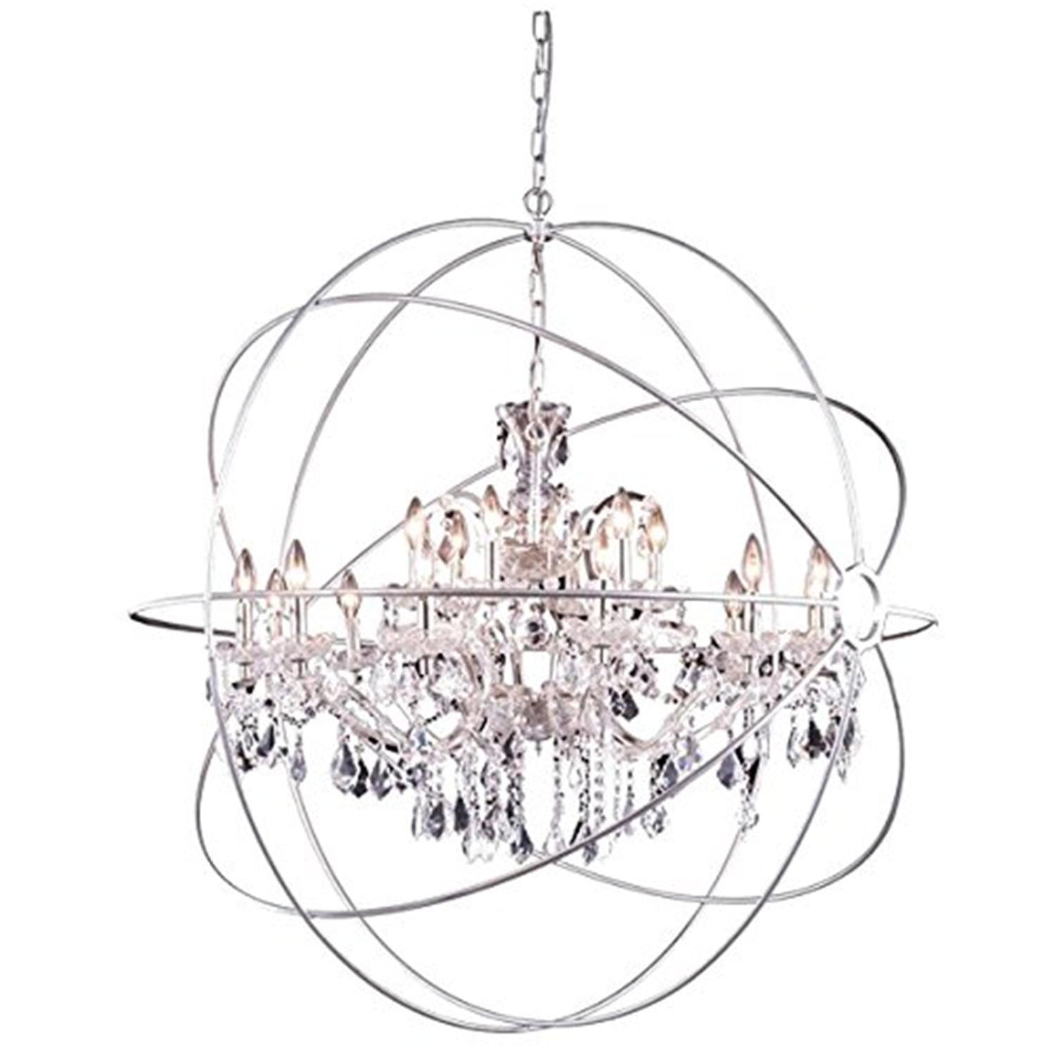 Svante 18 - Light Dimmable Globe Chandelier