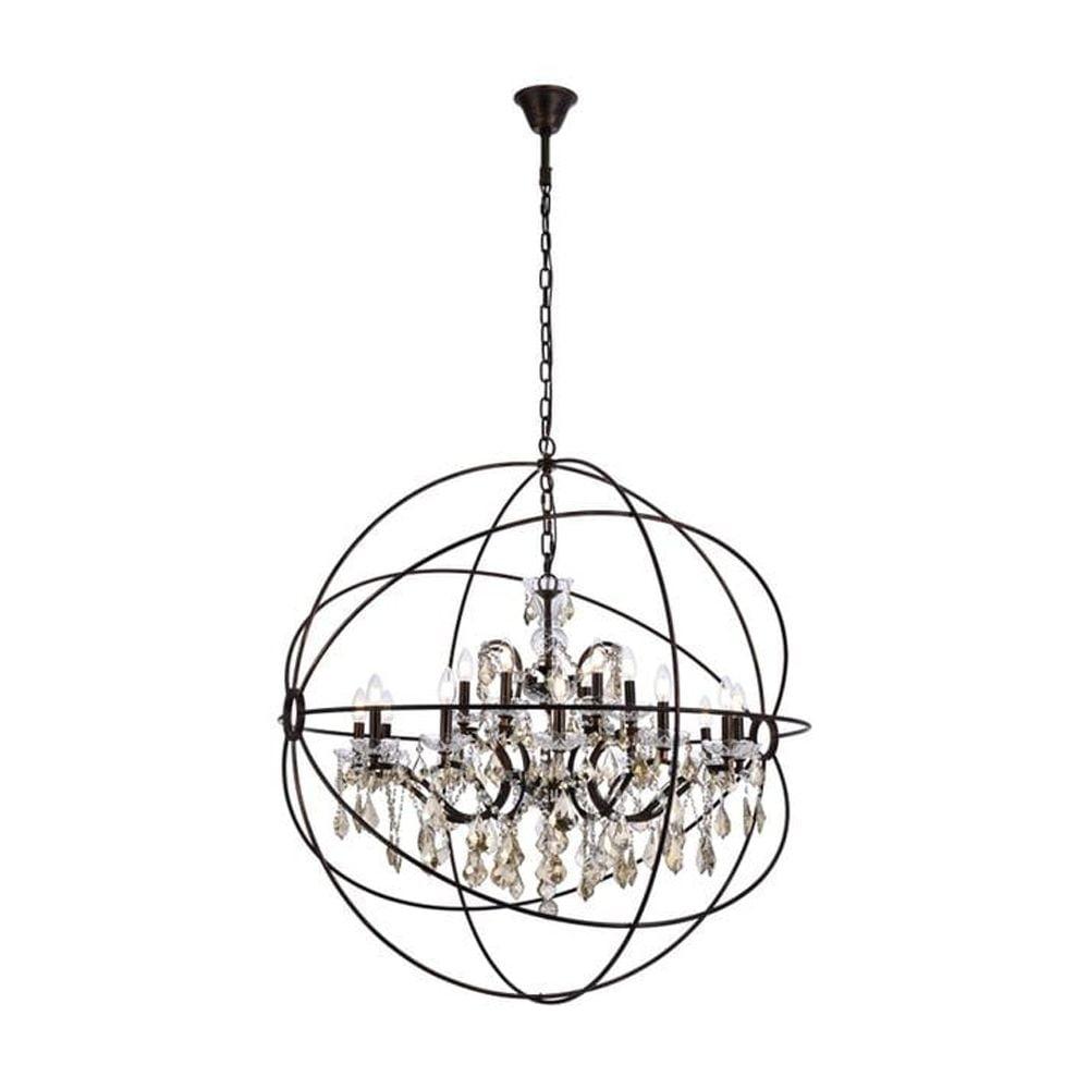 Svante 18 - Light Dimmable Globe Chandelier