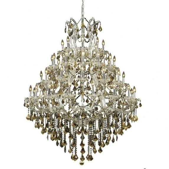 Elegant Lighting Maria Theresa 46" 49 Light Royal Crystal Chandelier