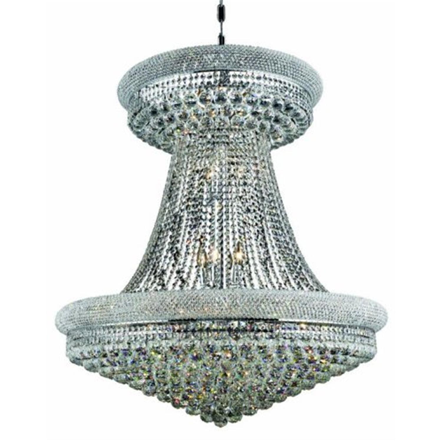 Elegant Lighting Primo 28 - Light Chandelier in  Chrome