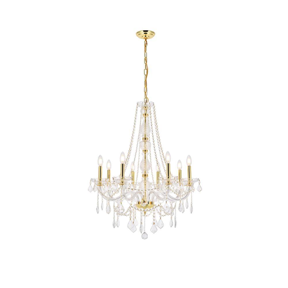 Eustacio 8 - Light Dimmable Classic / Traditional Chandelier