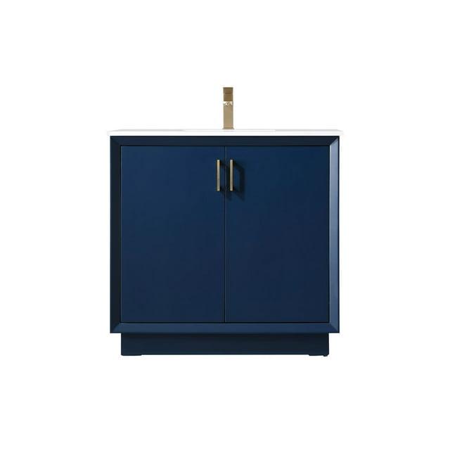 Latitude Run® Hayes 36 Inch SIngle Bathroom Vanity