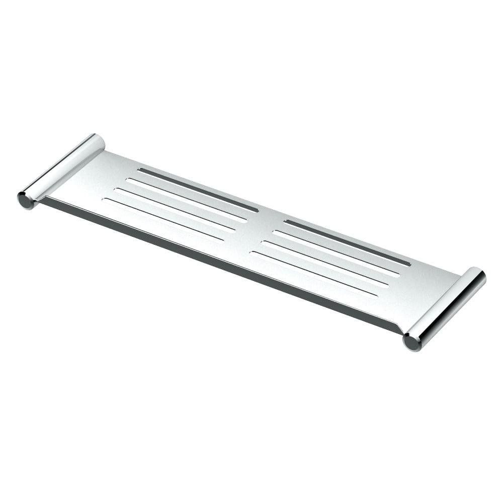 Elegant Wall Mounted Stainless Steel Shower Shelf