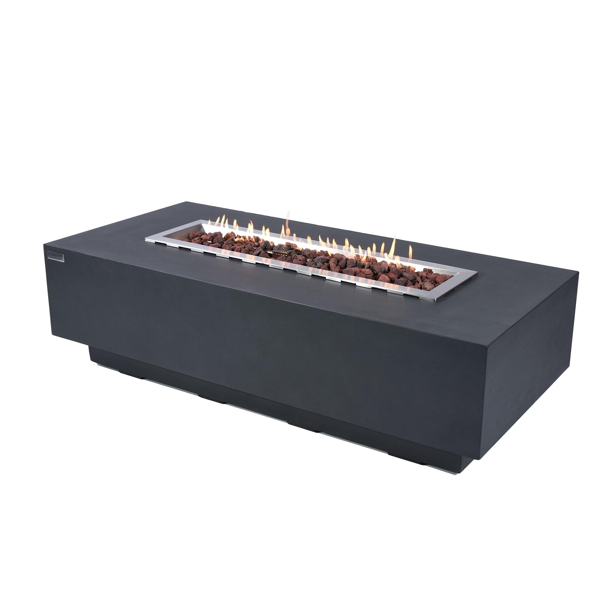 Hampton 60" Concrete Fire Table
