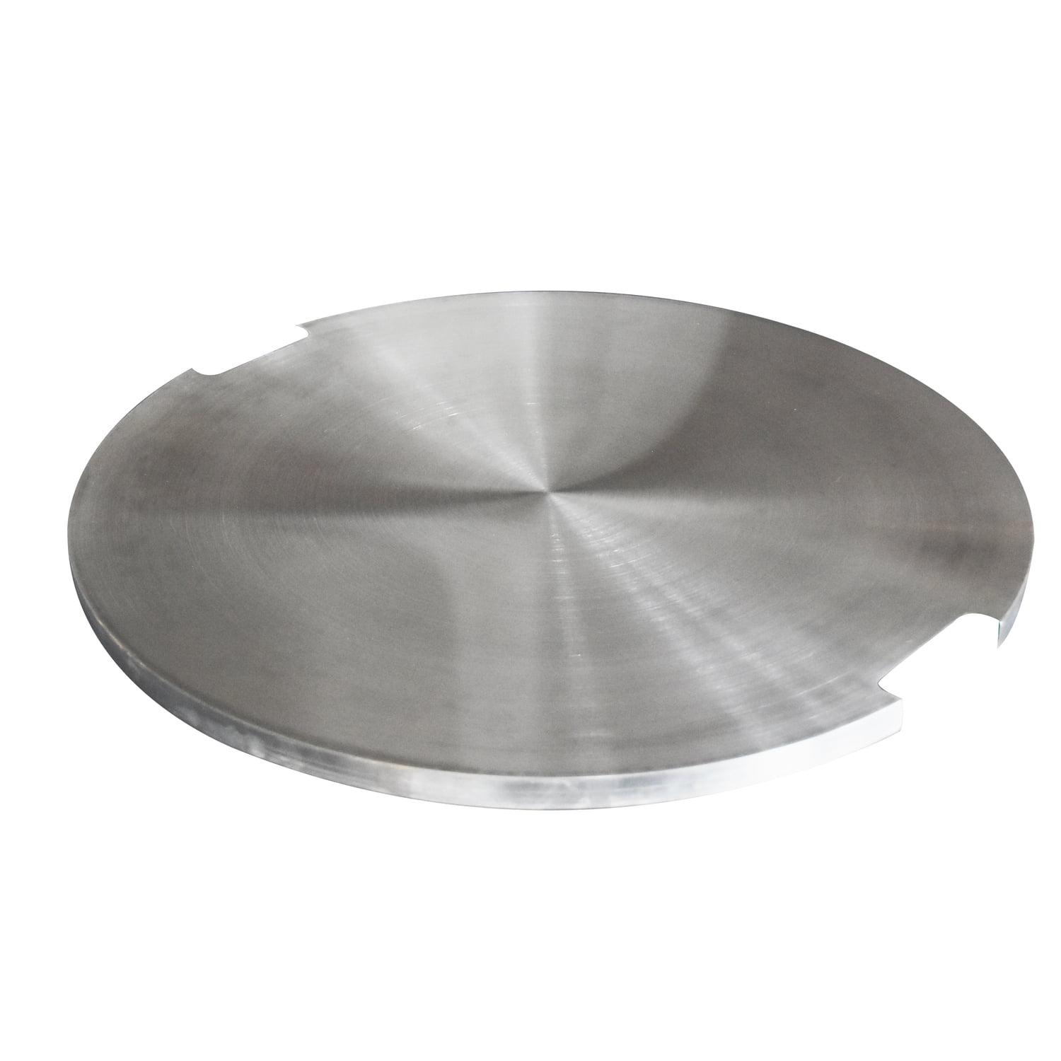 Round Stainless Steel Fire Pit Lid