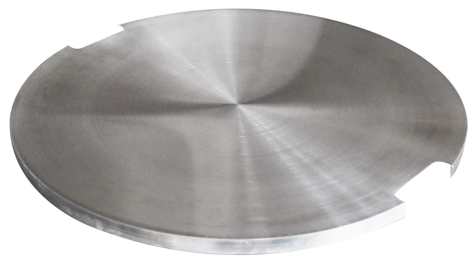 Round Stainless Steel Fire Pit Lid