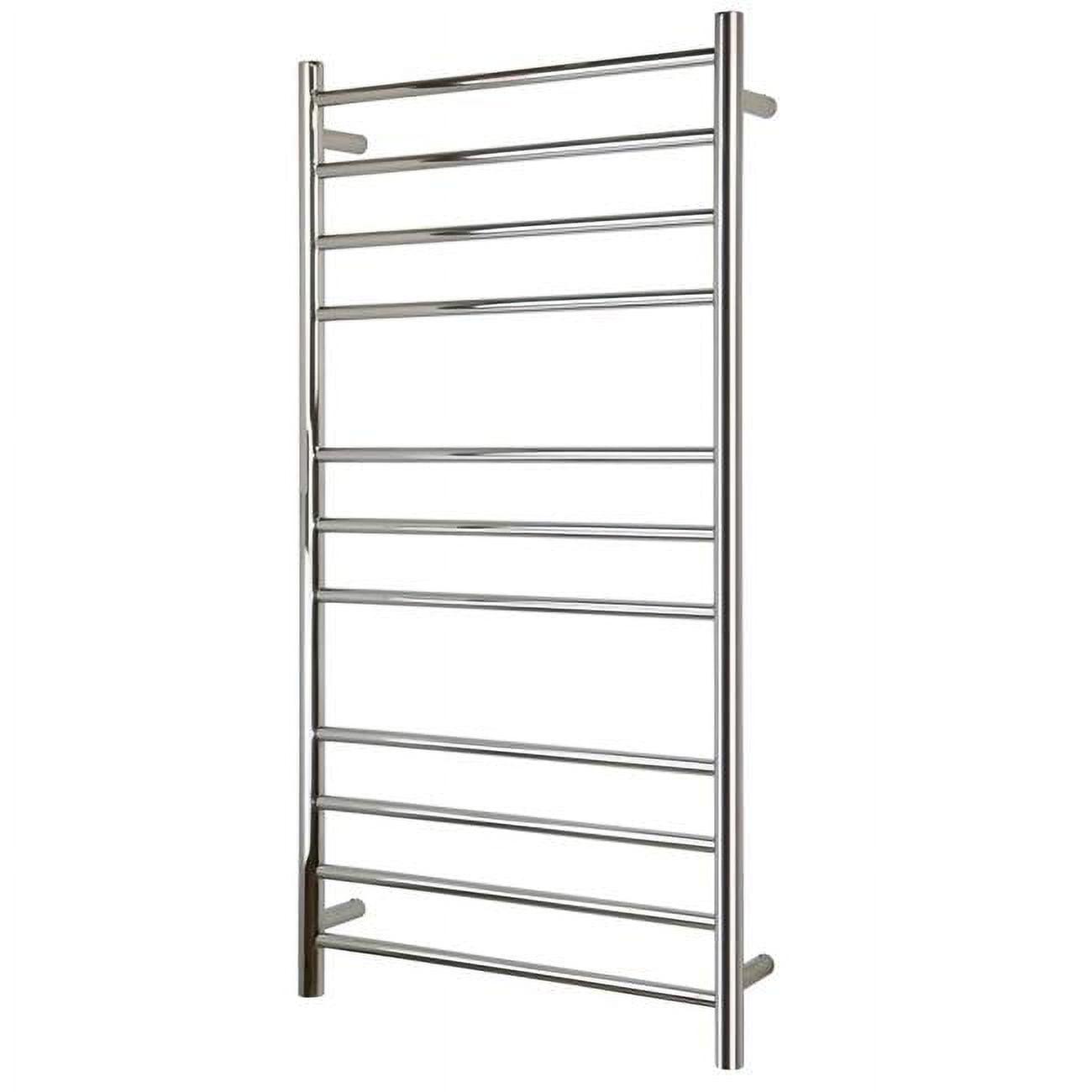 Elevate Ontario XL Towel Warmer, Polished, Hardwired 11 Bars