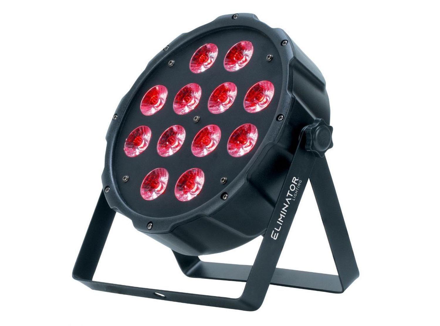 Eliminator Black 12-Light RGBWA+UV LED Par Fixture