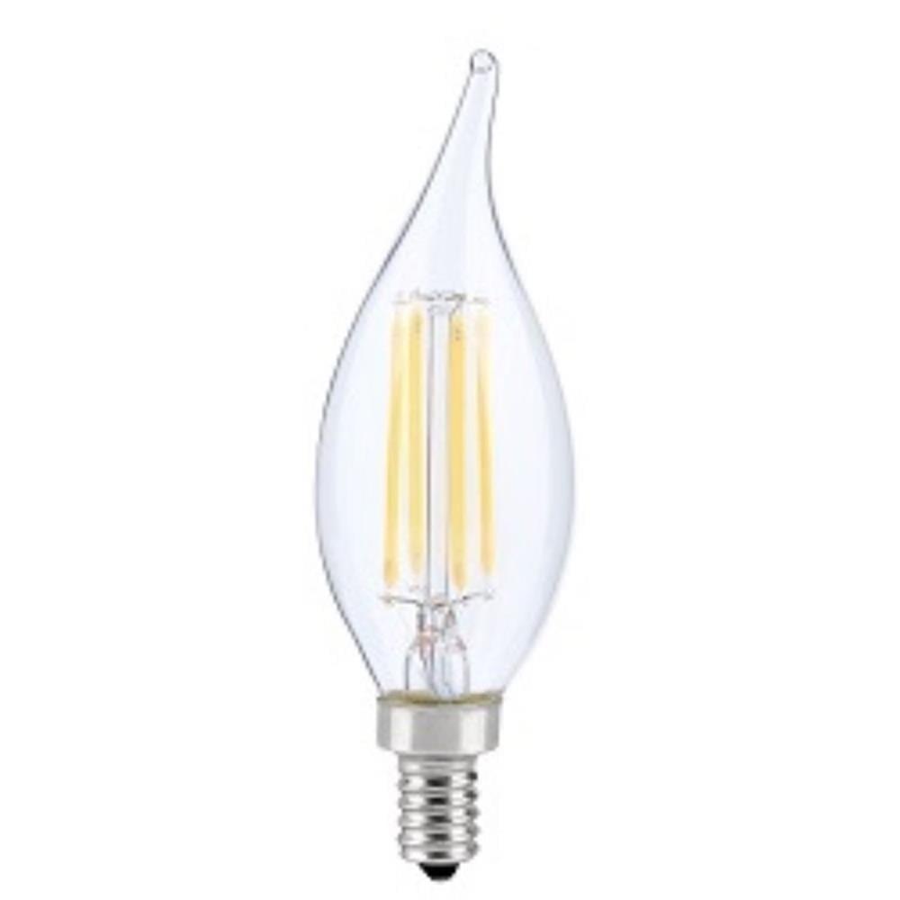 6W (60 Watt Equivalent) E12 Dimmable LED Candle Light Bulb