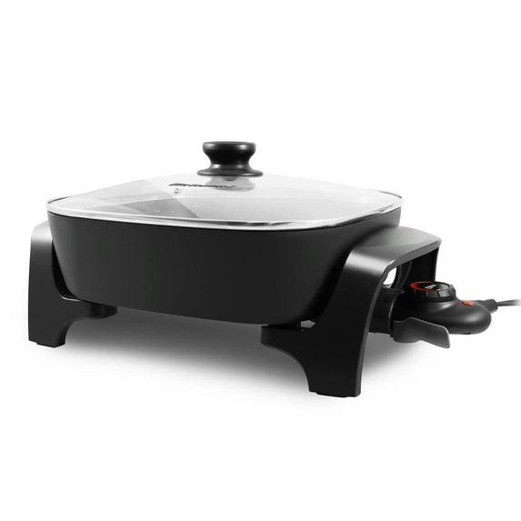 Elite Gourmet Healthy Ceramic Coated Electric Skillet