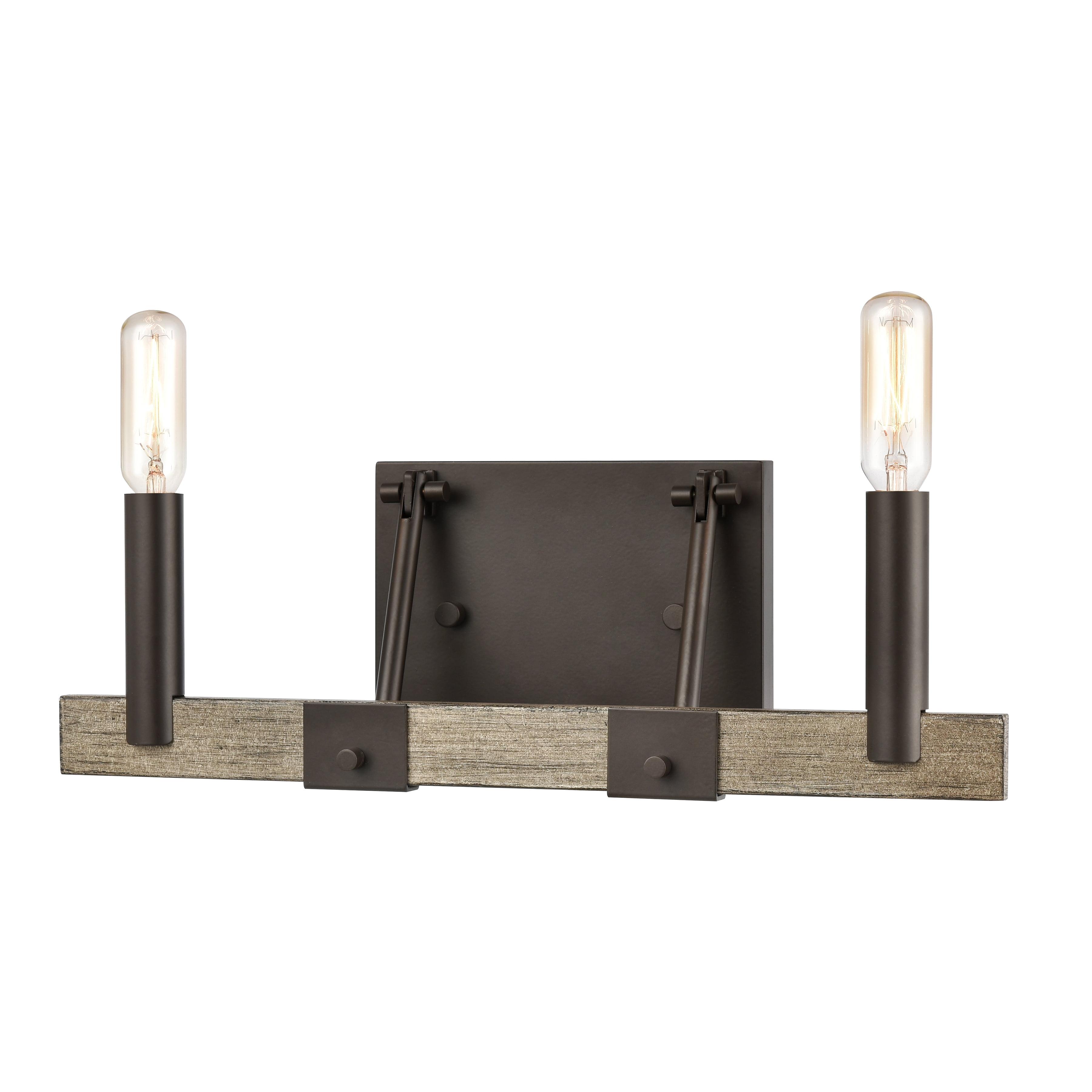Gracie Oaks Alyanna 2 - Light Dimmable Vanity Light