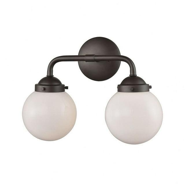 Thomas Lighting Beckett 2 - Light Vanity in  Oil Rubbed Bronze
