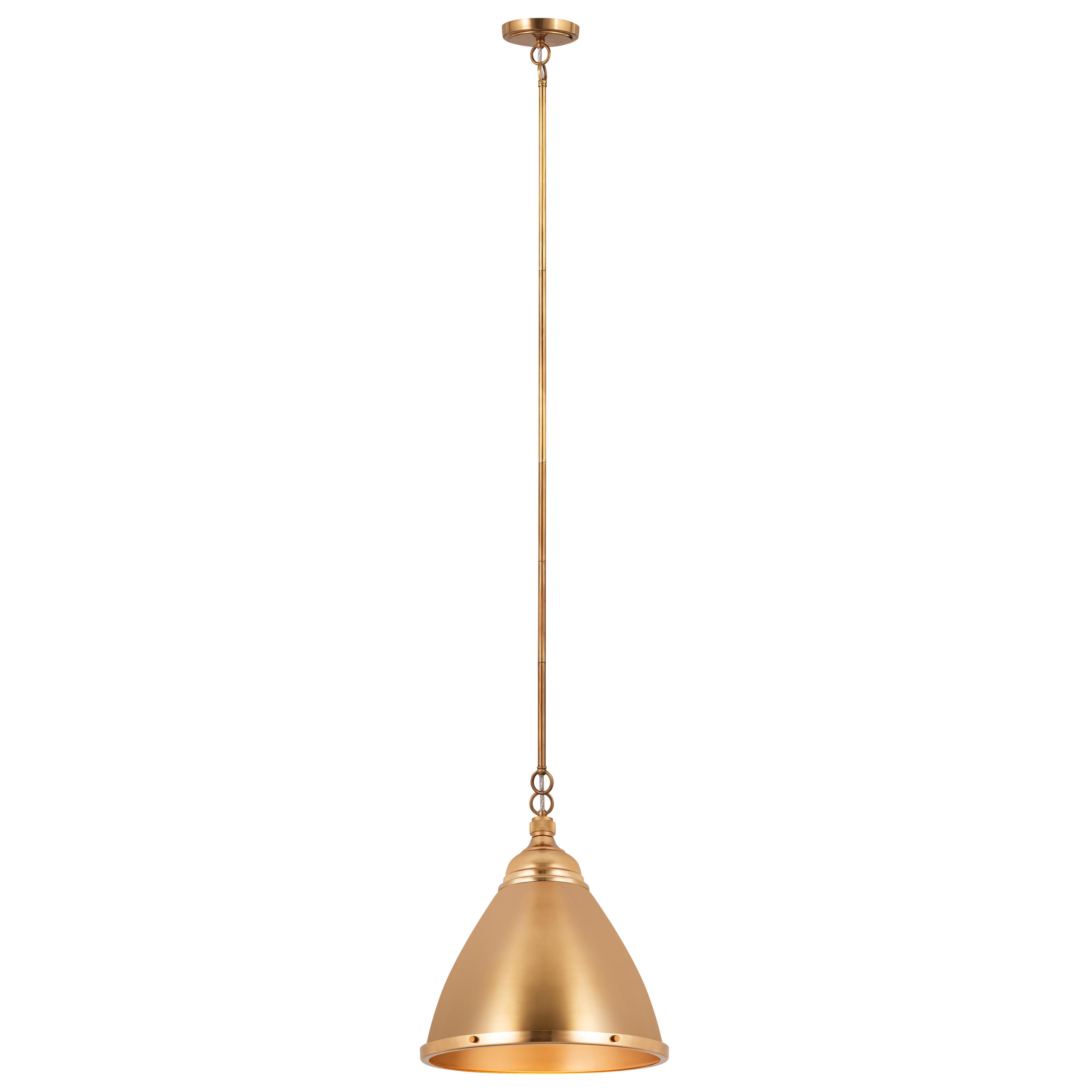 Elk Home Katelyn 1 - Light Pendant in  Satin Brass