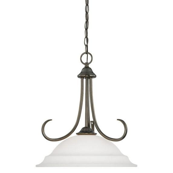 Elk Home 16-Inch Wide Bella Pendant, Traditional, Oiled Bronze