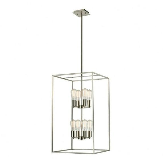 Elk Home 17-Inch Wide Williamsport Pendant Transitional-Brushed Nickel