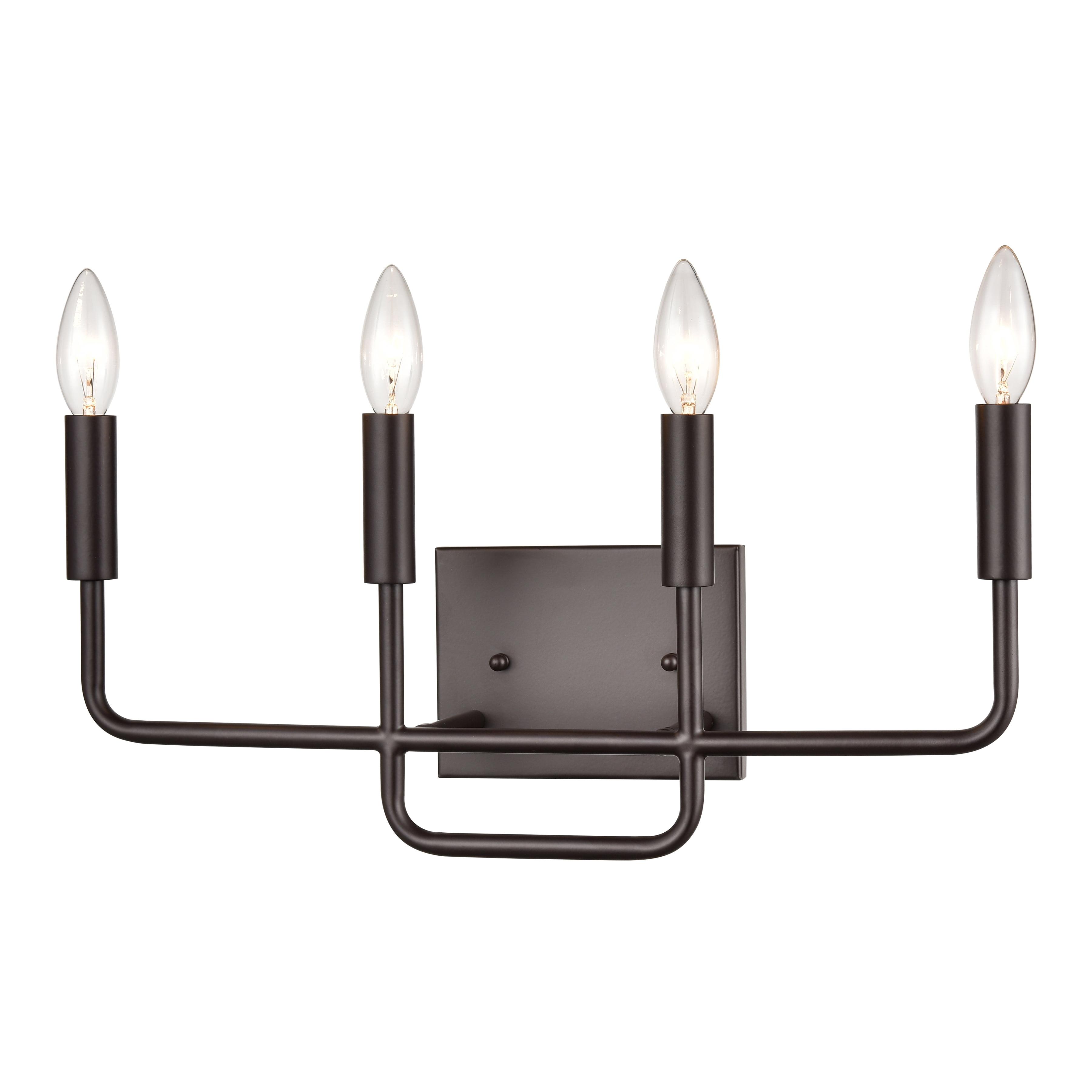 Park Slope 4-Light Oil Rubbed Bronze Vanity Bathroom Light