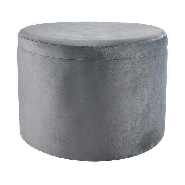 Elk Home 23.75-Inch Wide Linder Bench - Ottoman, Contemporary, Gray
