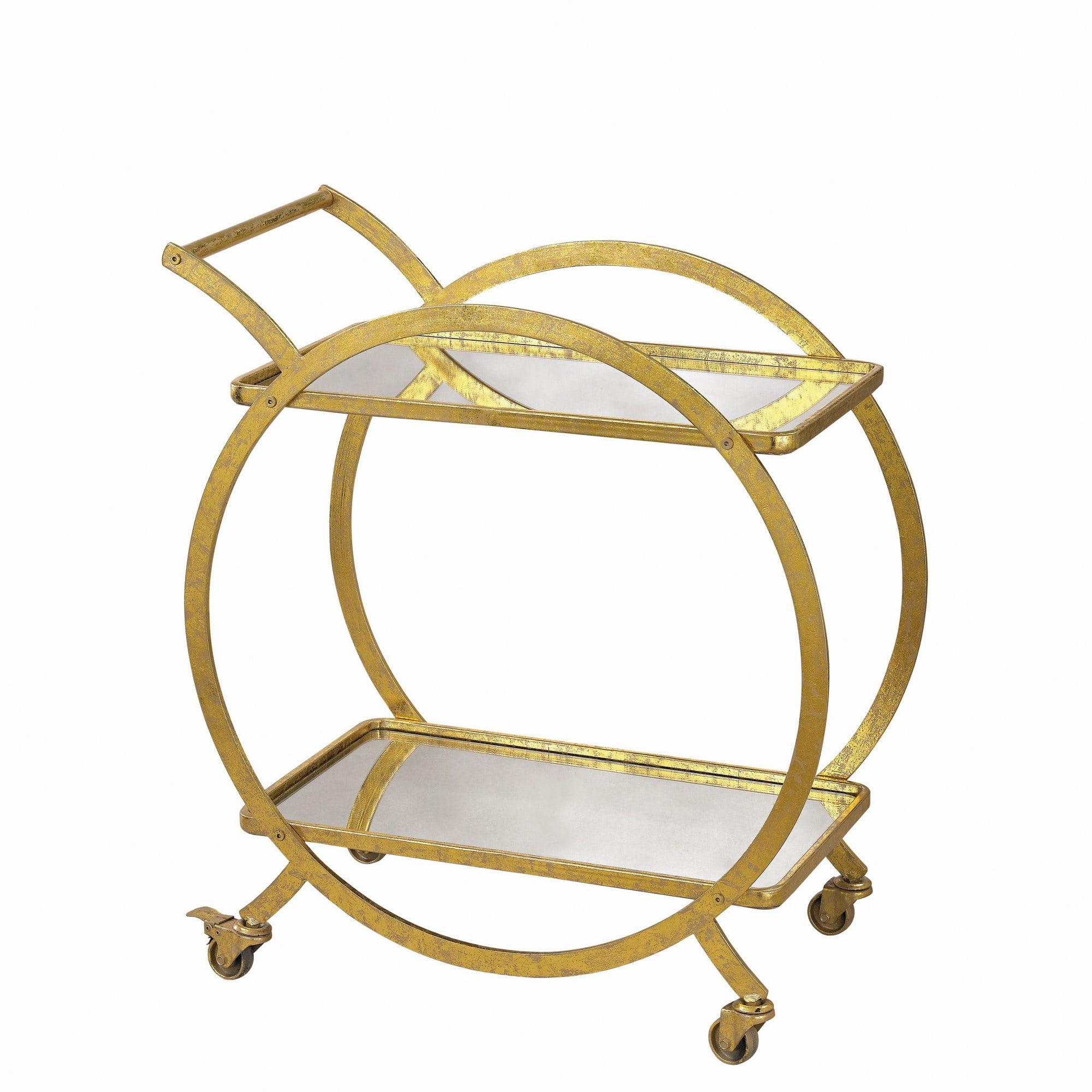 Huck Metal Bar Cart (28.5")