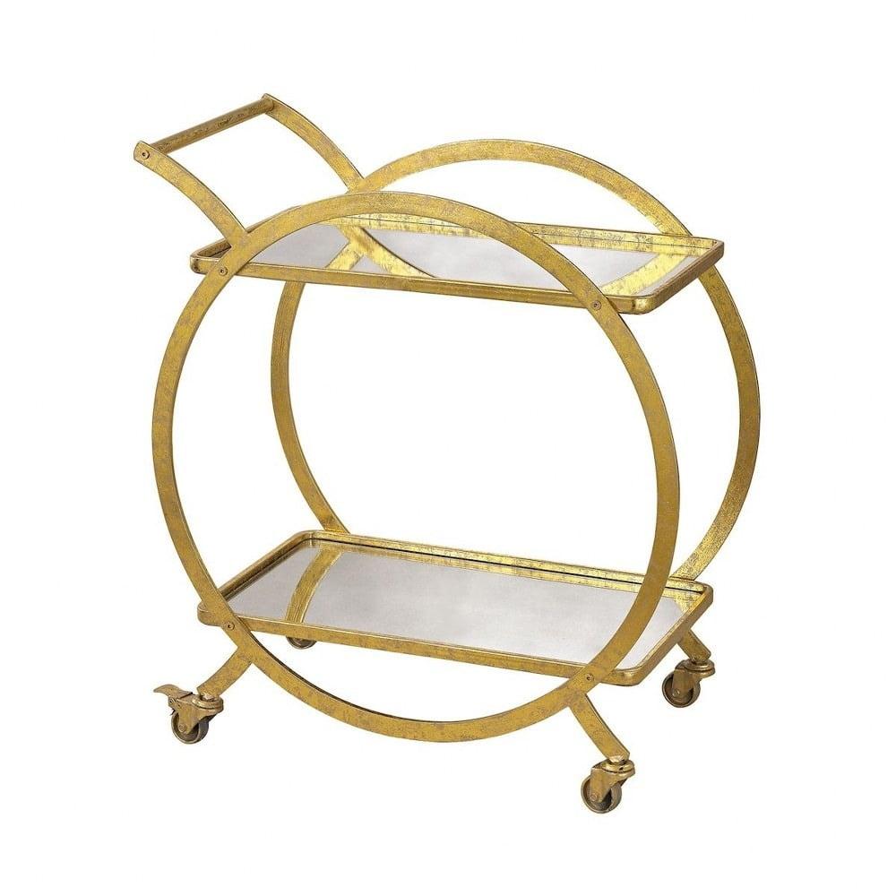 Huck Metal Bar Cart (28.5")