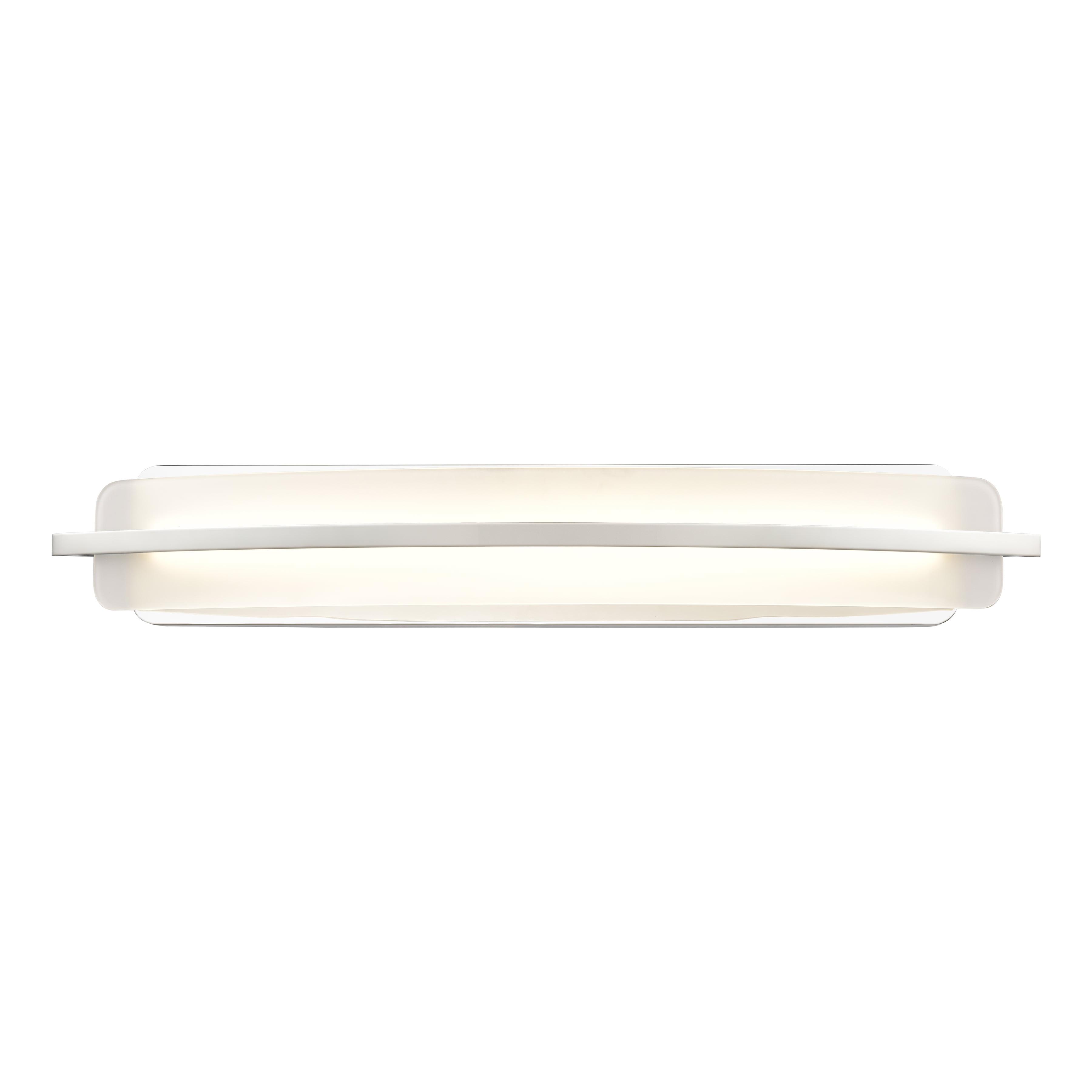 Polished Chrome 31.25" Dimmable LED Swing Arm Sconce