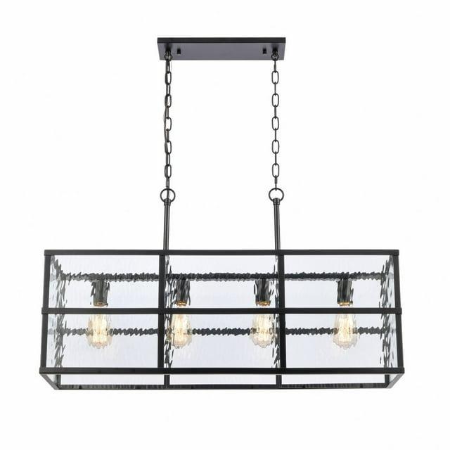 Elk Home Solace 4 - Light Chandelier in  Matte Black