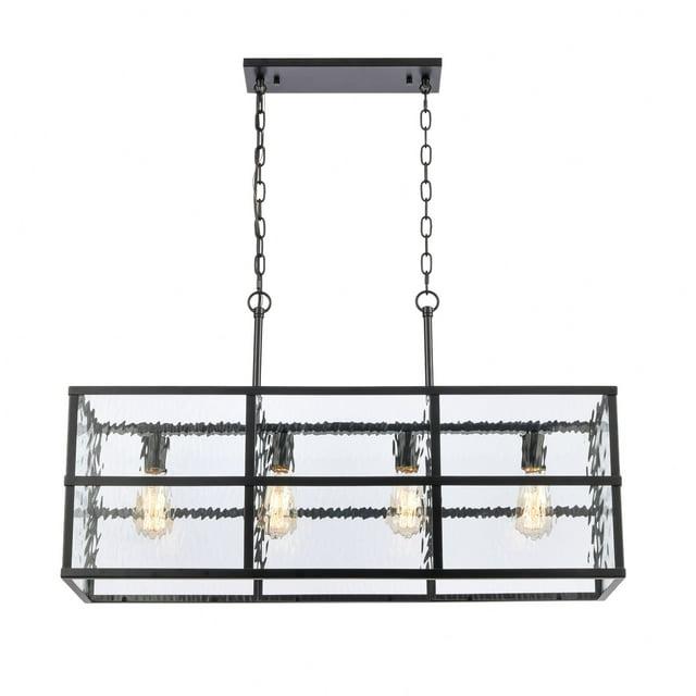 Elk Home Solace 4 - Light Chandelier in  Matte Black