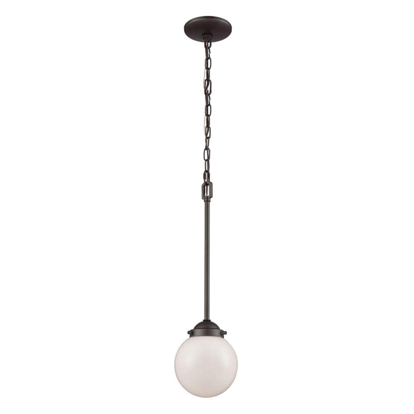 Beckett Mini Globe Pendant Light in Oil Rubbed Bronze