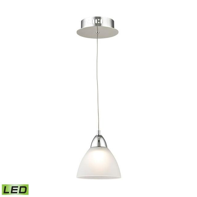 Elk Home 6-Inch Wide Piatto Mini Pendant, Transitional, Chrome