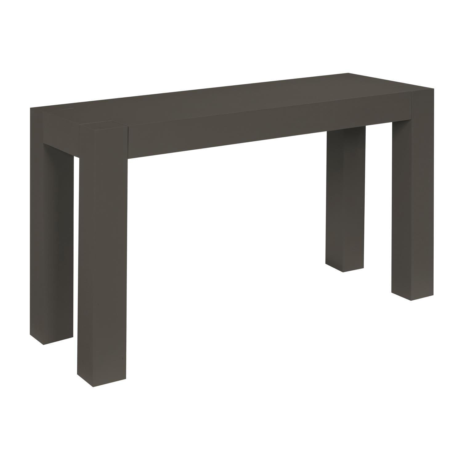 Calamar Urban Bronze 50" Wood Console Table