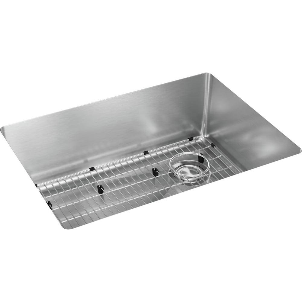 Crosstown 26" L x 19" W Undermount Kitchen Sink Kit