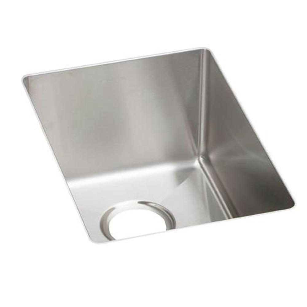 Elkay Crosstown Stainless Steel Undermount Bar Sink with Tight Corners