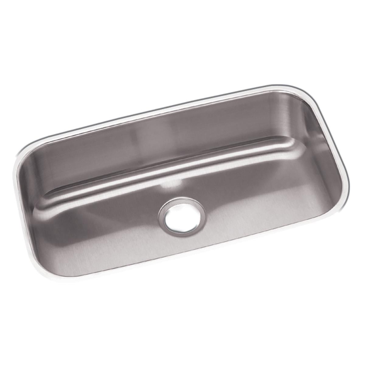 Radiant Satin Stainless Steel Single Bowl Undermount Kitchen Sink