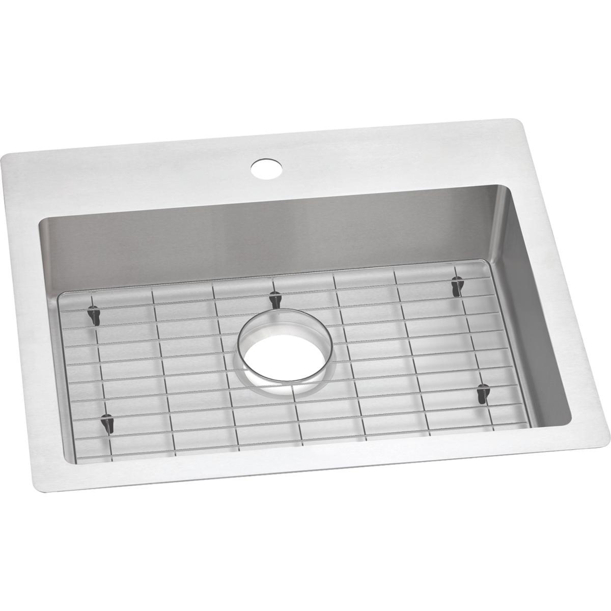 Crosstown 25" L x 22" W Dual Mount Kitchen Sink