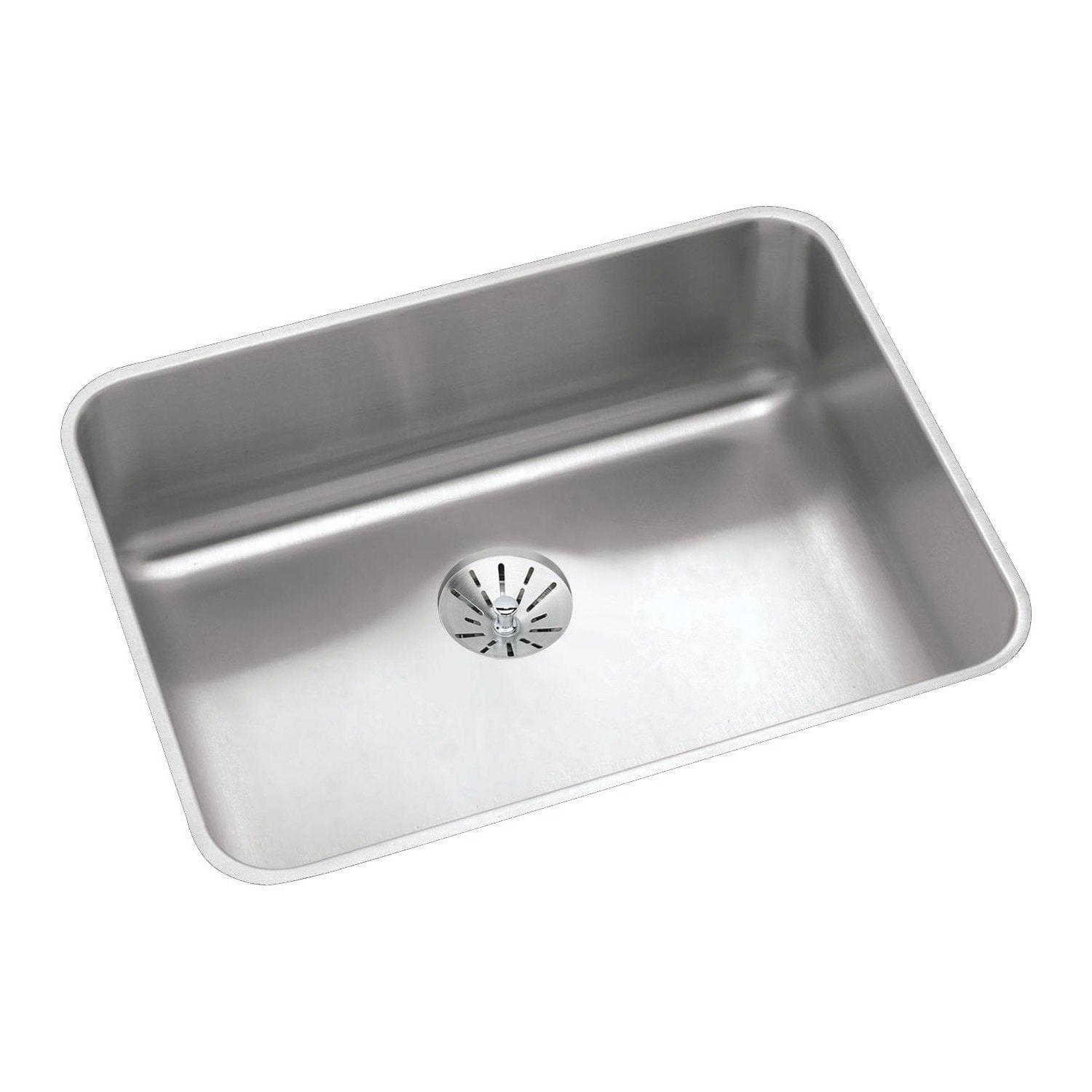 Lustertone 23.5" L x 18.25" W Undermount Kitchen Sink with Perfect Drain