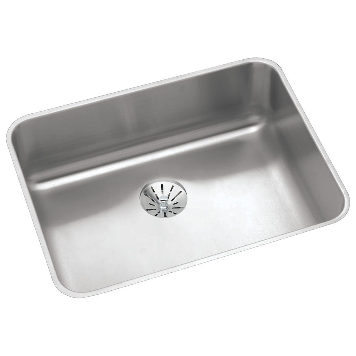 Lustertone 23.5" L x 18.25" W Undermount Kitchen Sink with Perfect Drain