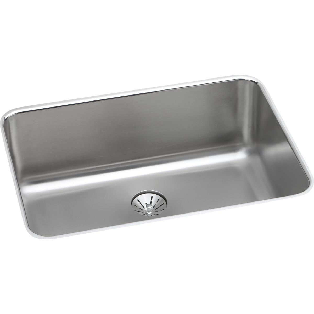 Lustertone 26.5" L x 18.5" W Undermount Kitchen Sink with Perfect Drain