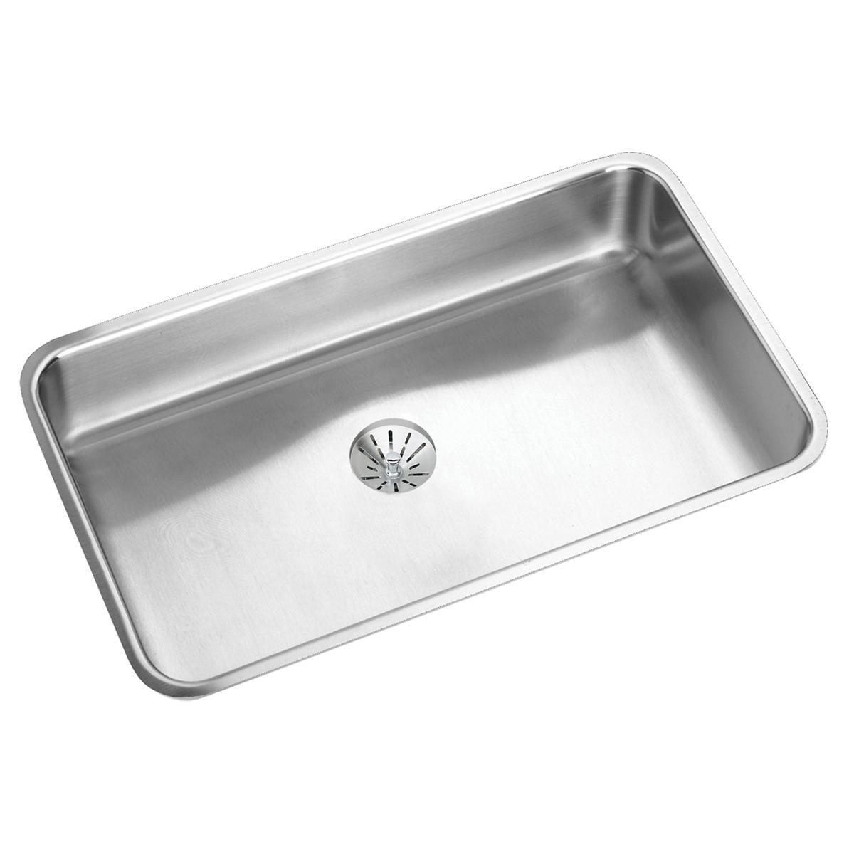 Lustrous Satin 30.5" Stainless Steel Undermount Kitchen Sink