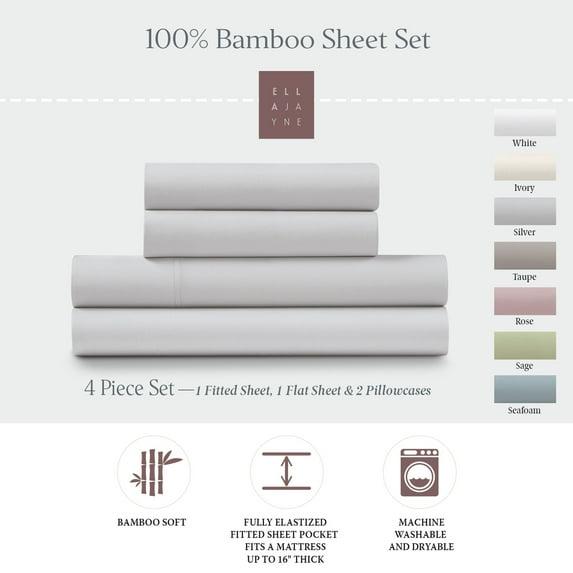 Ella Jayne Home Ella Jayne Bamboo 4-Piece Sheet Set
