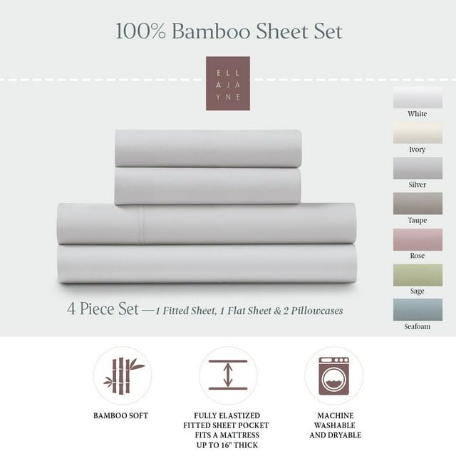 Ella Jayne Home Ella Jayne Bamboo 4-Piece Sheet Set
