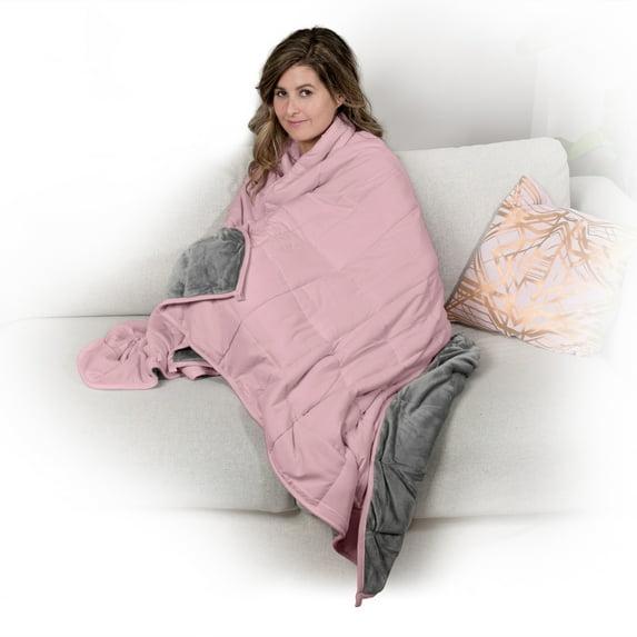 Ella Jayne Home Reversible Weighted Anti-Anxiety Blanket