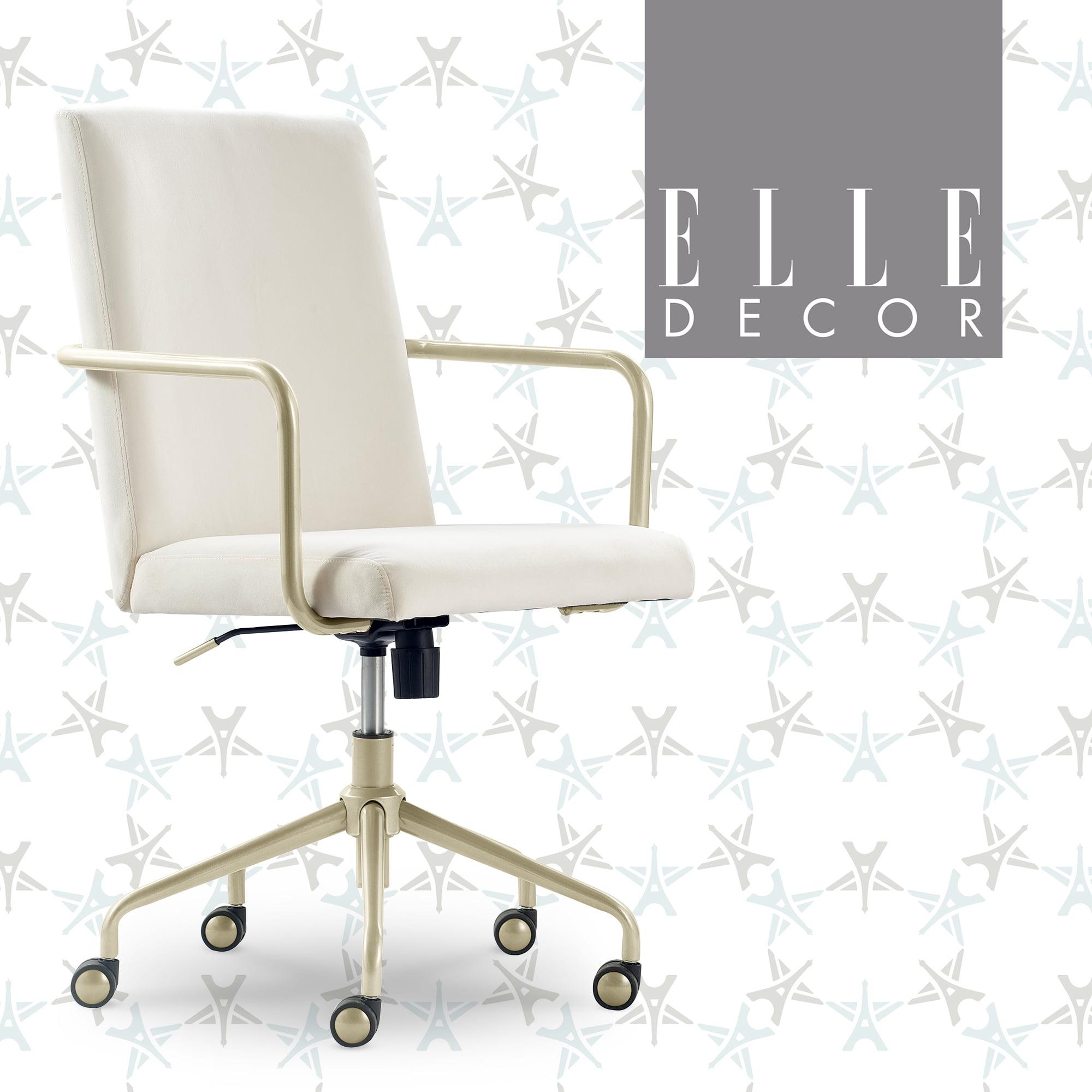 Giselle Gold Desk Chair - Adore Décor