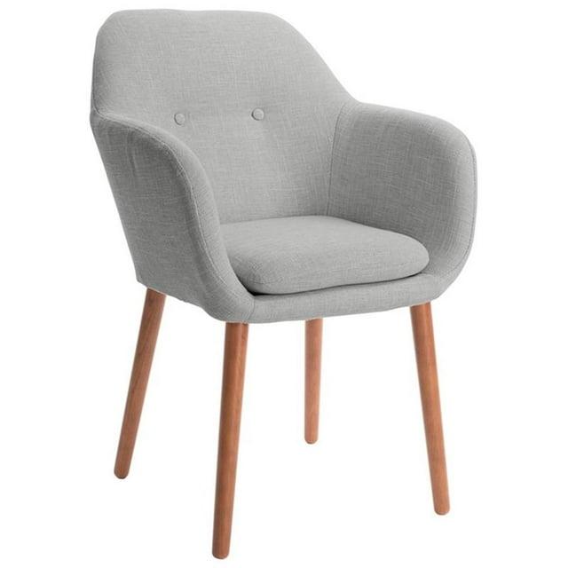 Elle Decor Adore Decor Roux Mid-Century Accent Chair for Home Office or Living Room