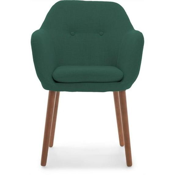 Elle Decor Adore Decor Roux Mid-Century Accent Chair for Home Office or Living Room