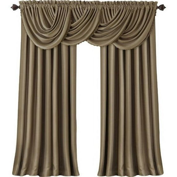 All Seasons Single Blackout Window Curtain Panel - 52" x 95" - Antique Gold - Elrene Home Fashions